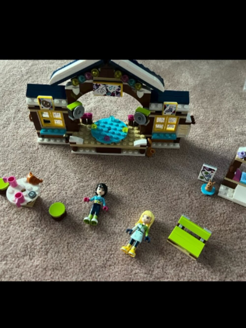 Friends Lego Snow Retreat Ice Rink